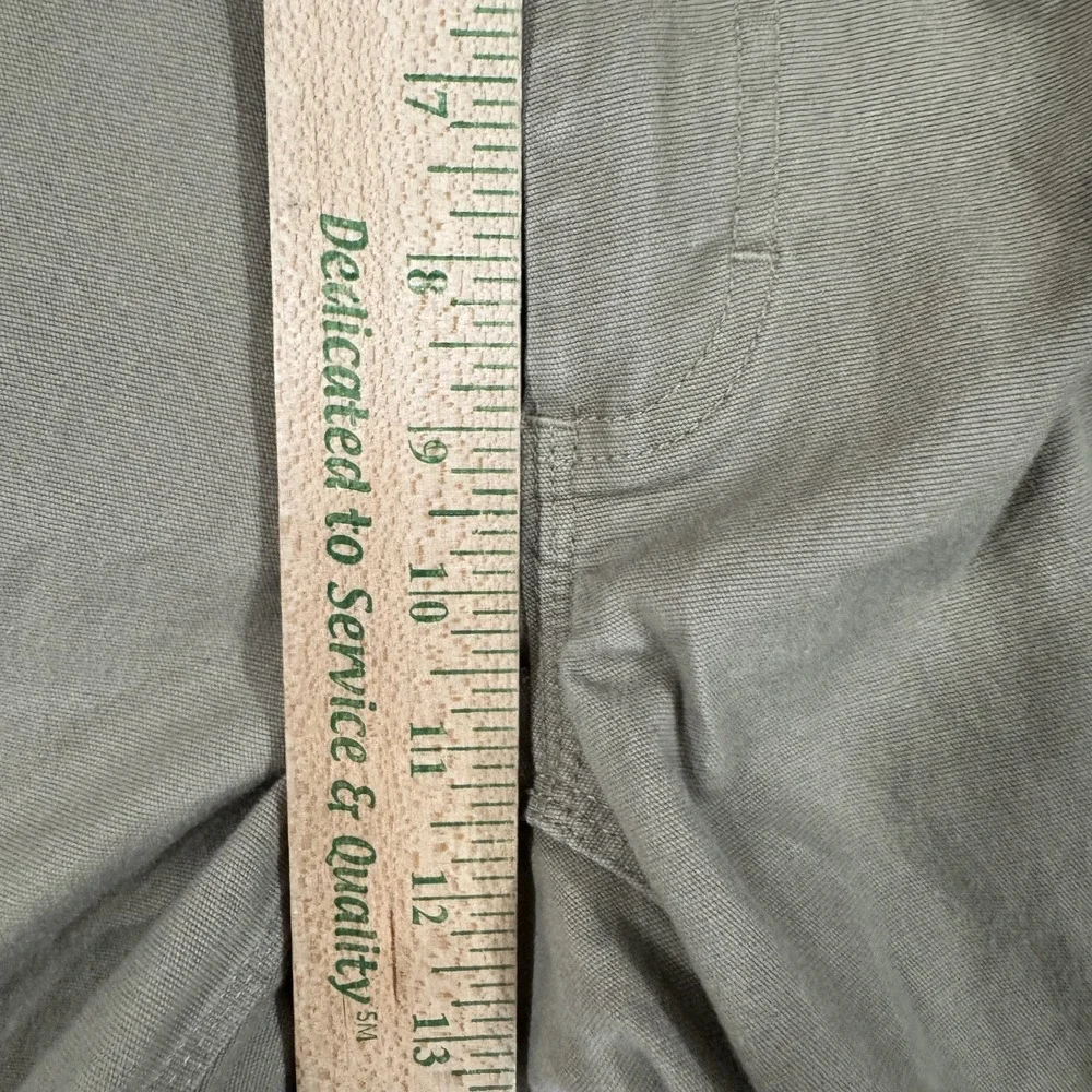 Flex Fire Hose Shorts Mens 40 Beige Canvas Gusseted Hammer Loops Carpenter Flex